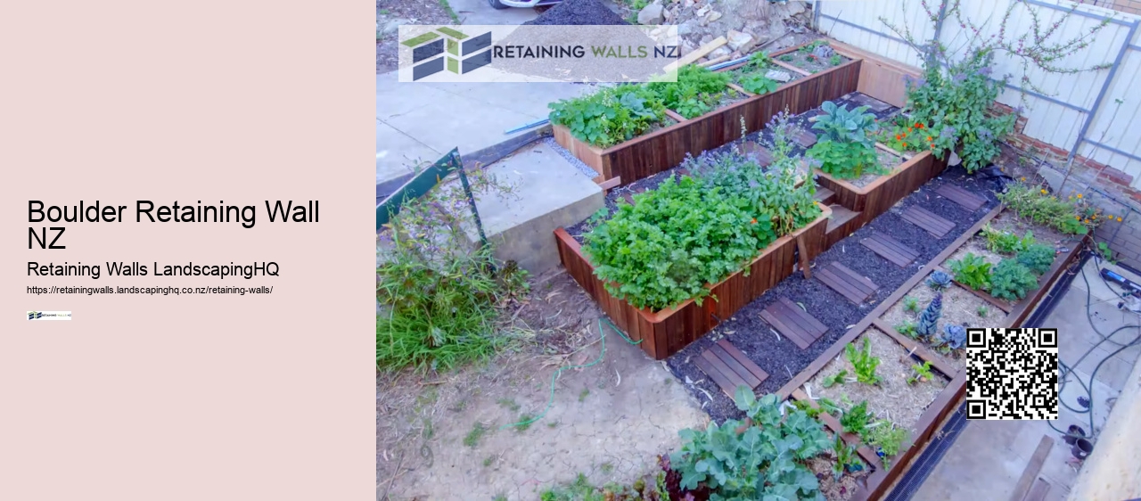 Residential Concrete Retaining Wall Detail