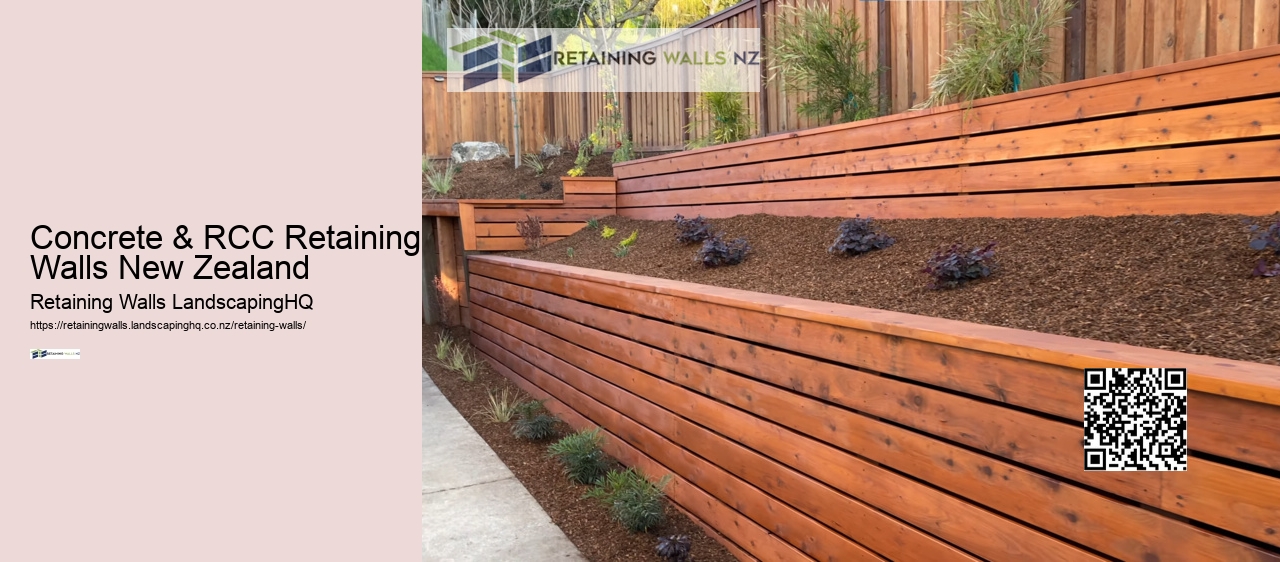 Building A Timber Retaining Wall On A Slope