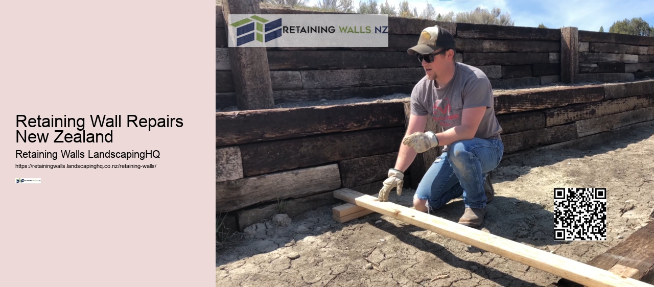 Pressure Treated Landscape Timber Retaining Wall